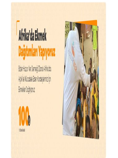 Afrika'da Ekmekler Dağıtıyoruz